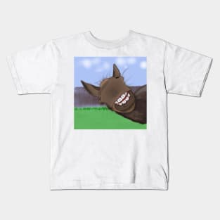 Mule with Braces Kids T-Shirt